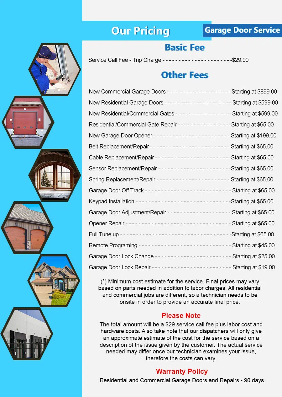 Neighborhood Garage Door Repair Service Las Vegas, NV 702-675-6623